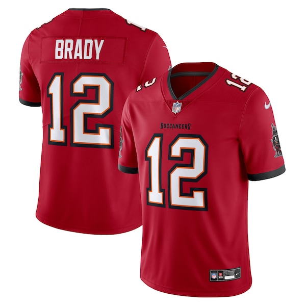 Tom Brady Tampa Bay Buccaneers Nike  Vapor Untouchable Limited Jersey - Red/Pewter