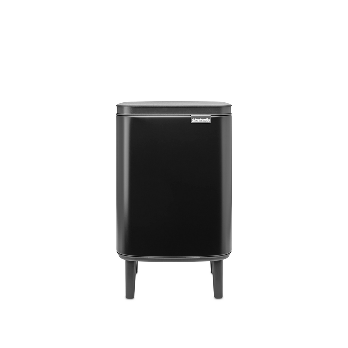 Brabantia Bo Hi afvalemmer, 7L - Matt Black