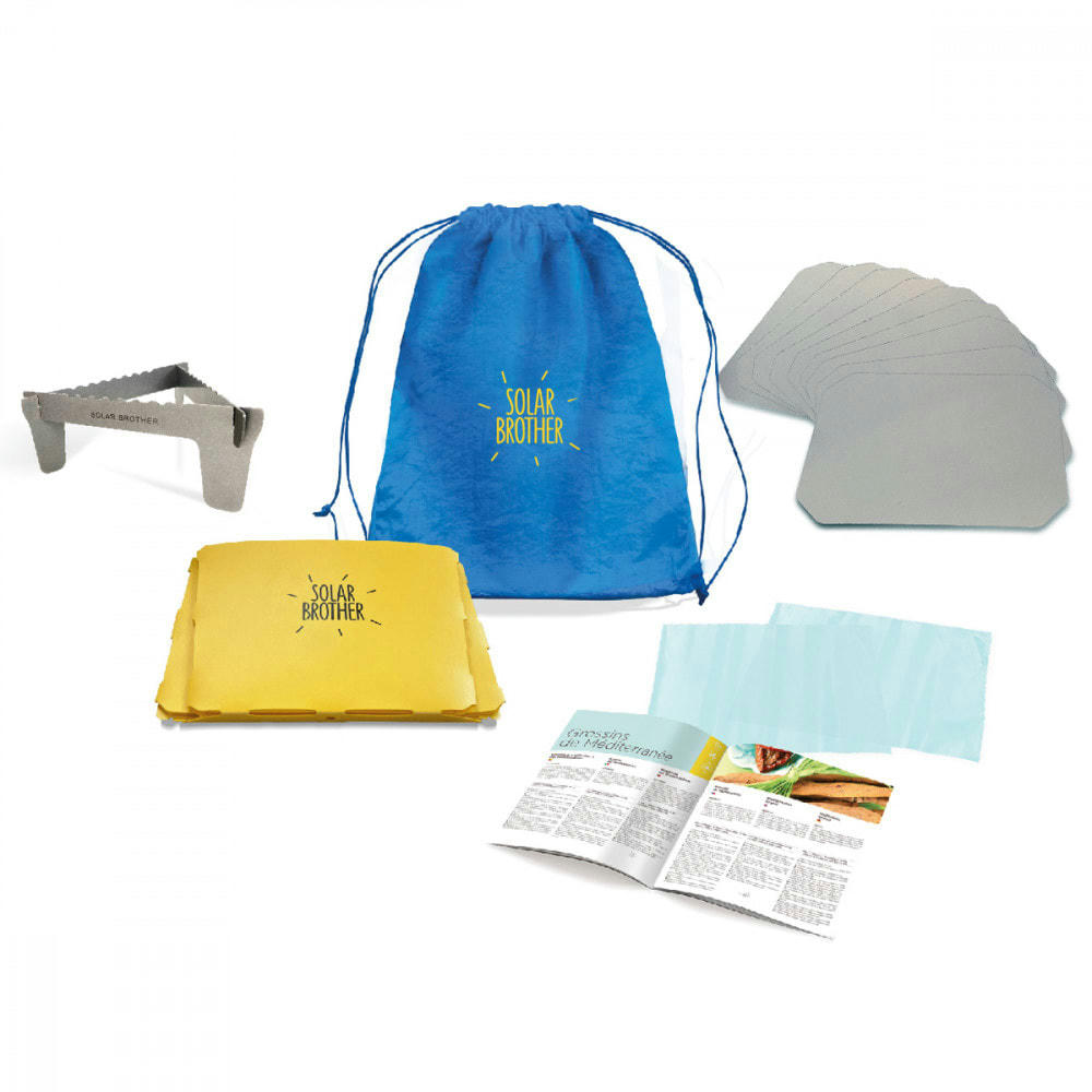 - Cuiseur solaire pliable jaune