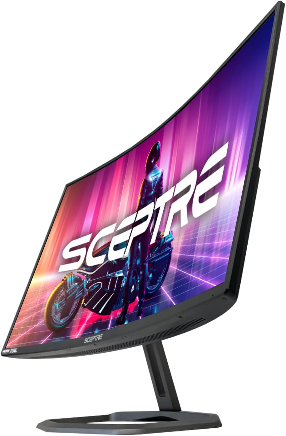 Sceptre Curved 32-Inch Gaming Monitor  1920 × 1080  Up to 240+Hz  1ms  110% sRGB  AMD FreeSync Premium  Built-in Speakers  HDMI DisplayPort  Machine Black (C325B-FWD240 Series)