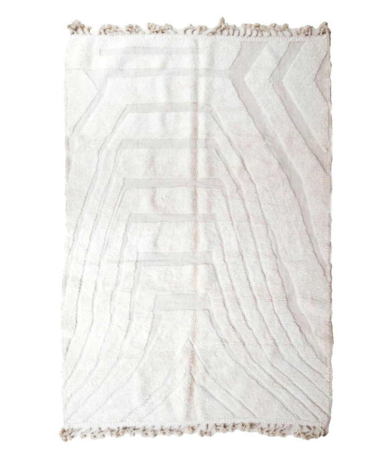 BERBERE - Tapis Berbere marocain pure laine 198x294