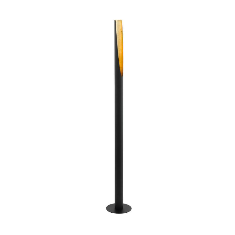 Lampadaire Barbotto noir et doré GU10 4,5 W EGLO