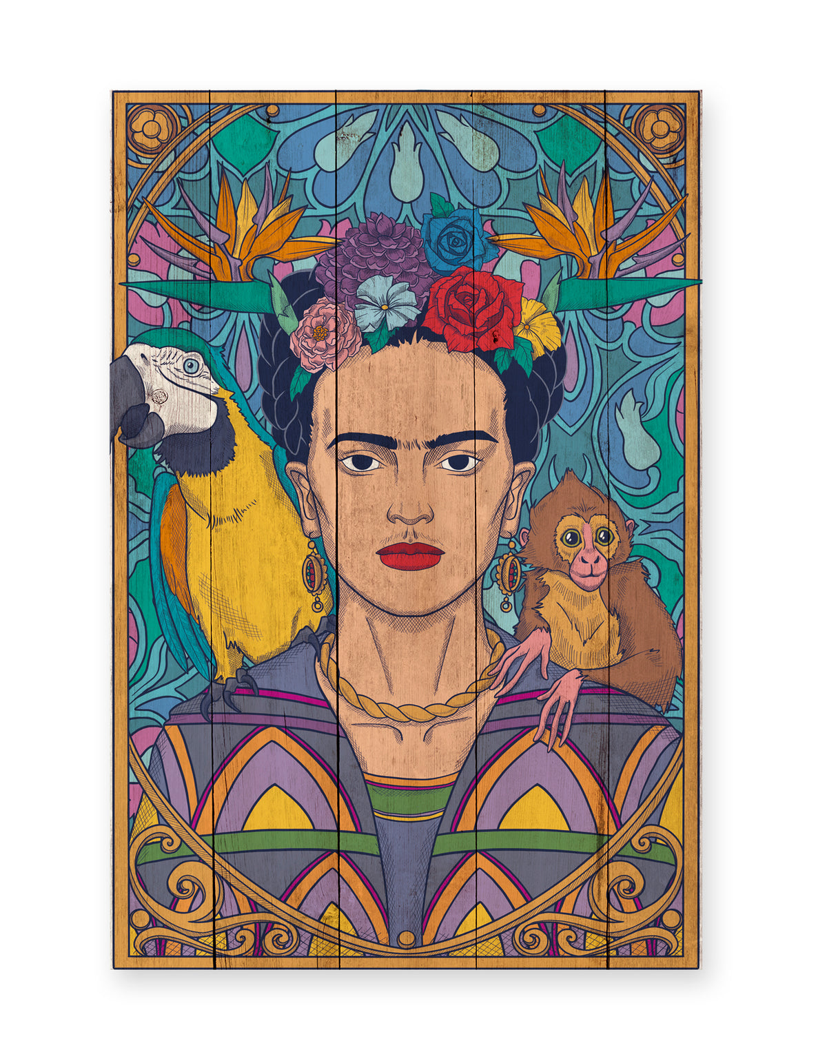 Really Nice Things - Paneel - 60x40 cm - Frida ArtDeco