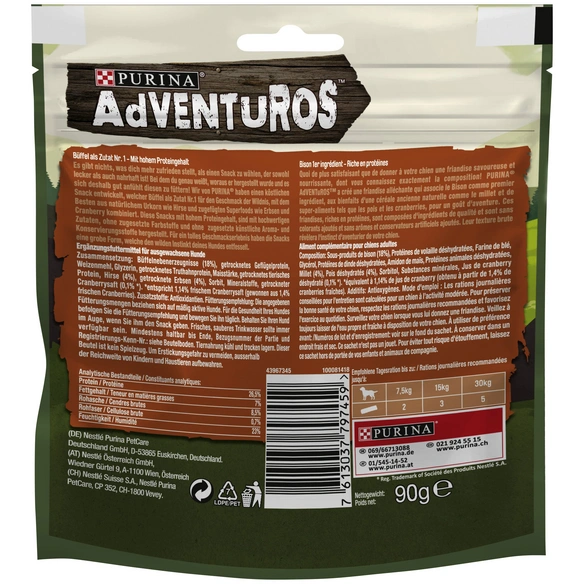 Hundesnack, 90 g, Hirsch