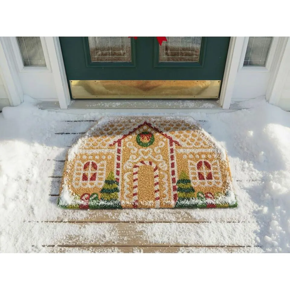 SELATNA - Deurmat - Natuurlijk - 50 x 80 cm - Kokos