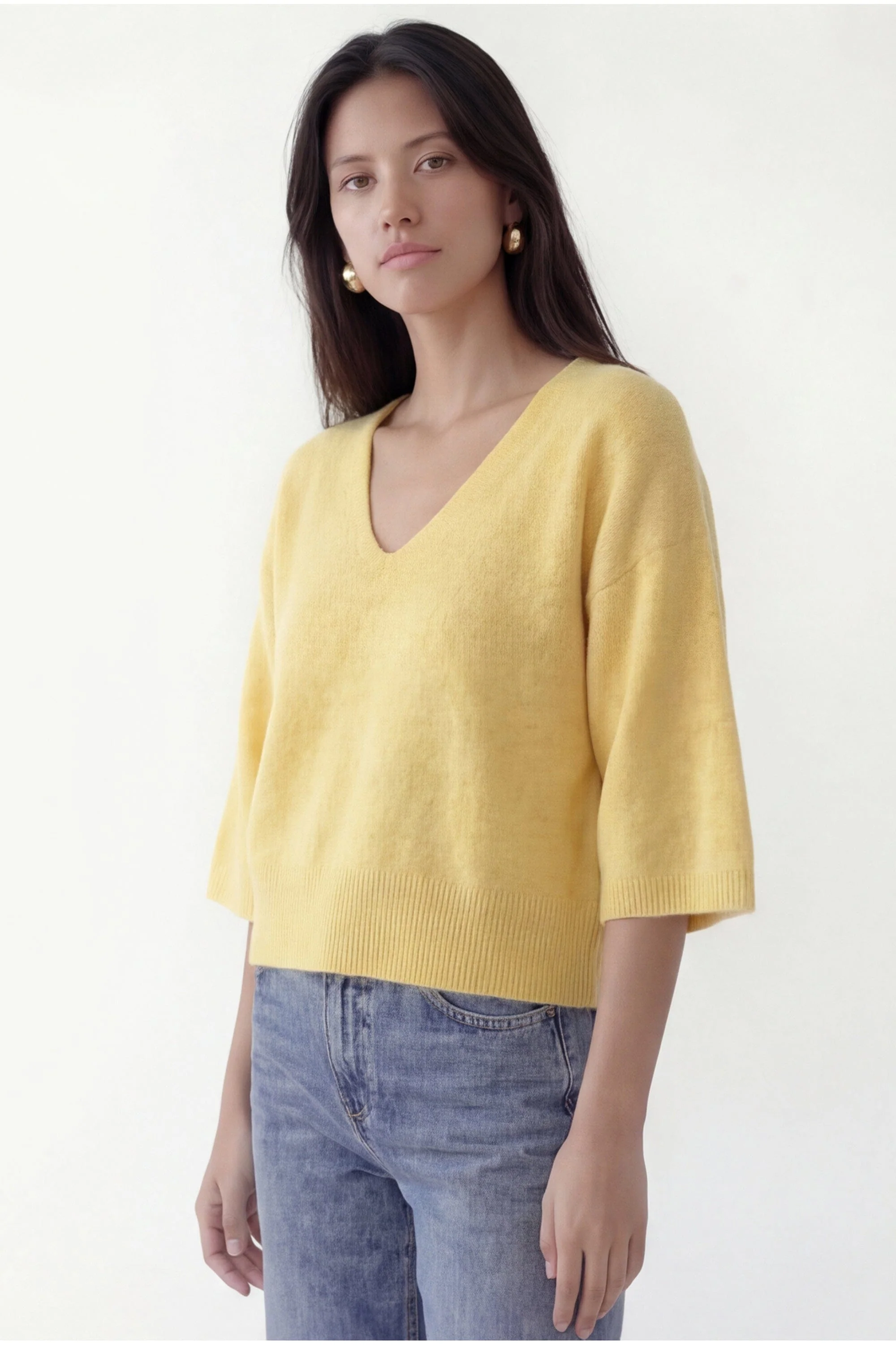 PULL LOOSE - BRUNO - JAUNE