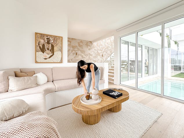 Laila Ivory Braided Wool Rug