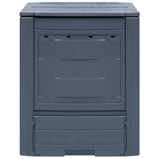 NNEVL Garden Composters 3 pcs Grey 60x60x73 cm 780 L