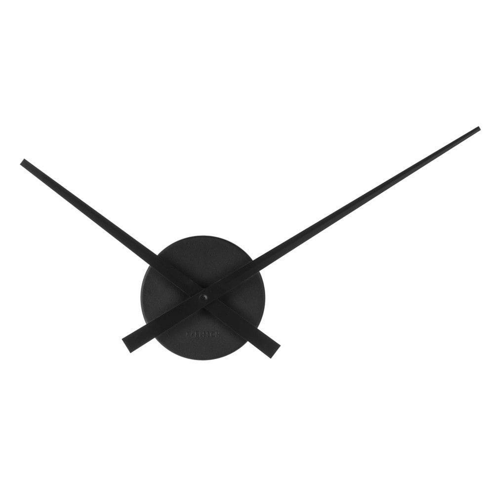 LITTLE BIG TIME - Horloge murale en aluminium noire D41