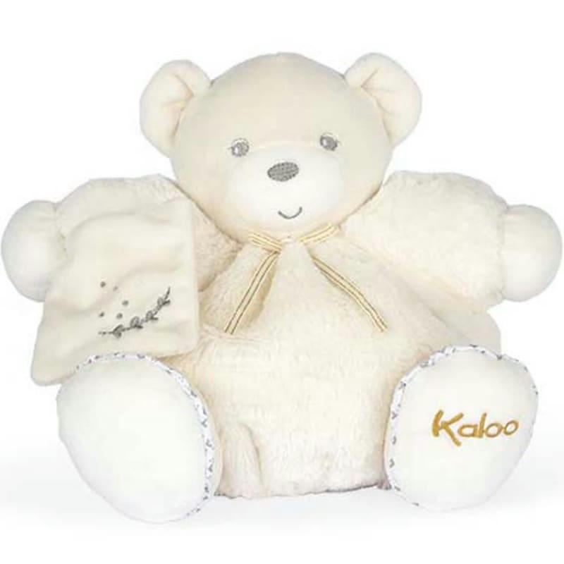 - Peluche patapouf ourson crème Perle (25 cm)