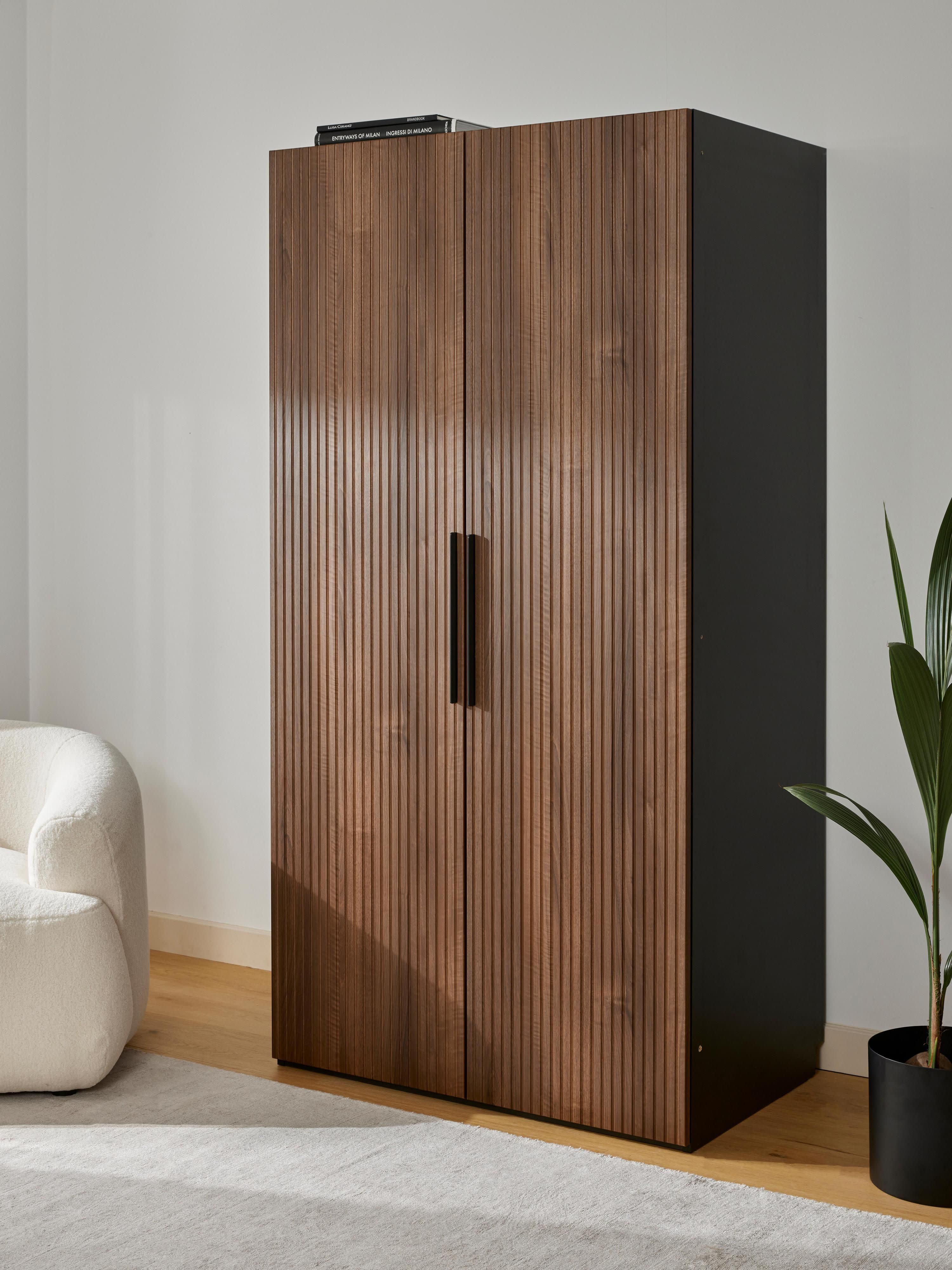 Modularer Drehtürenschrank Simone, 100 cm Breite, in verschiedenen Größen
