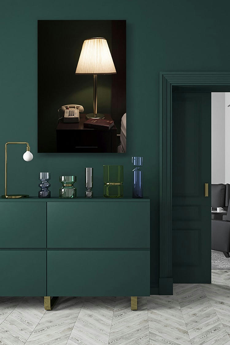 CHAMBRE 314 - Photographie d'art de Romain Farge 60x90 cm sur alu