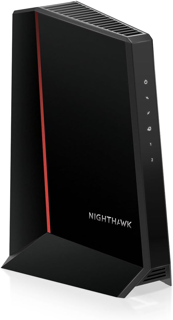 NETGEAR Nighthawk DOCSIS 3.1 Mid/high-Split Cable Modem (CM2500-1AZNAS) – Approved for Today’s Faster Speeds - Works with All Cable Providers Incl. Xfinity  Spectrum  Cox - Plans up to 2Gbps