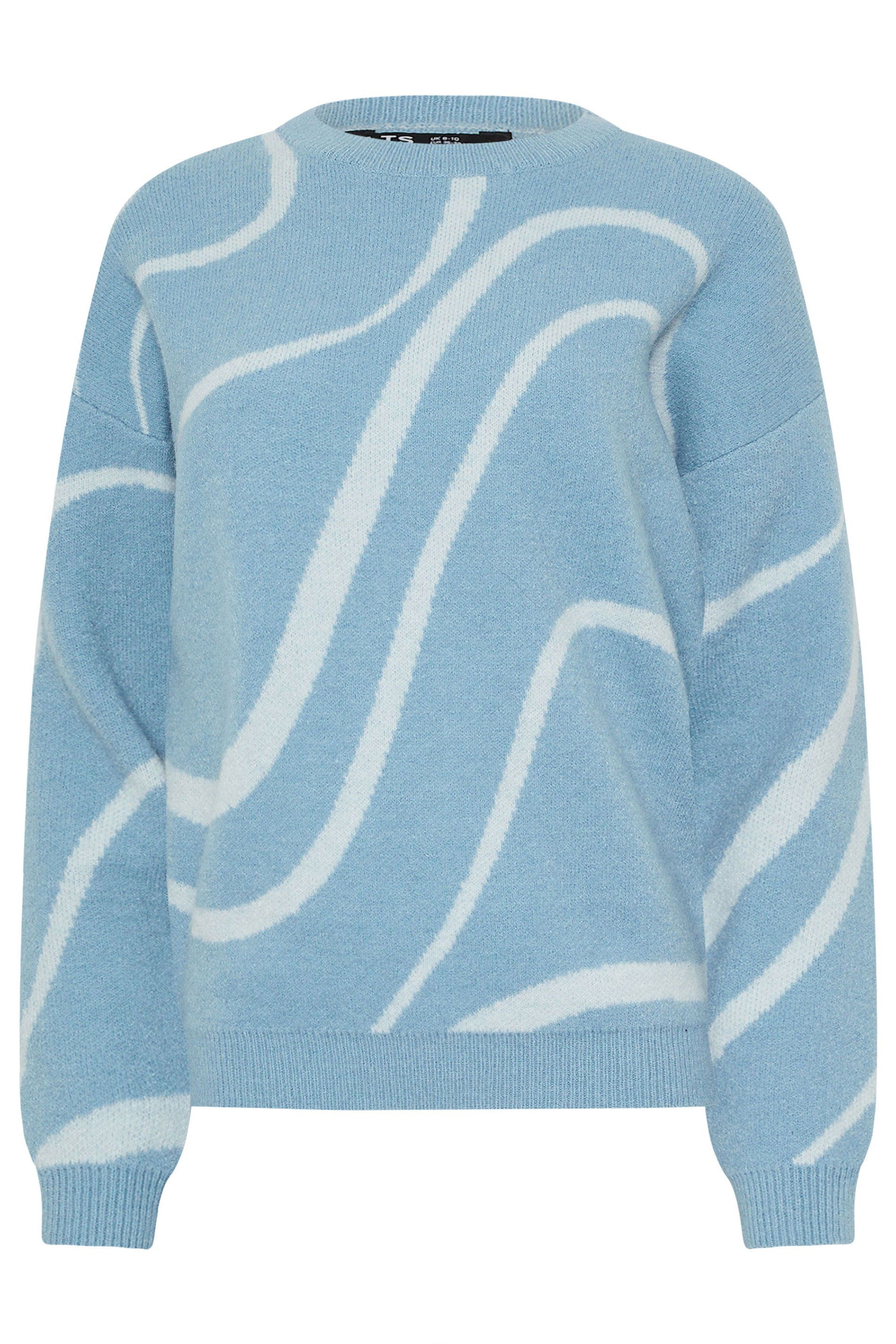 Long Tall Sally Tall Abstract Knitted Jumper