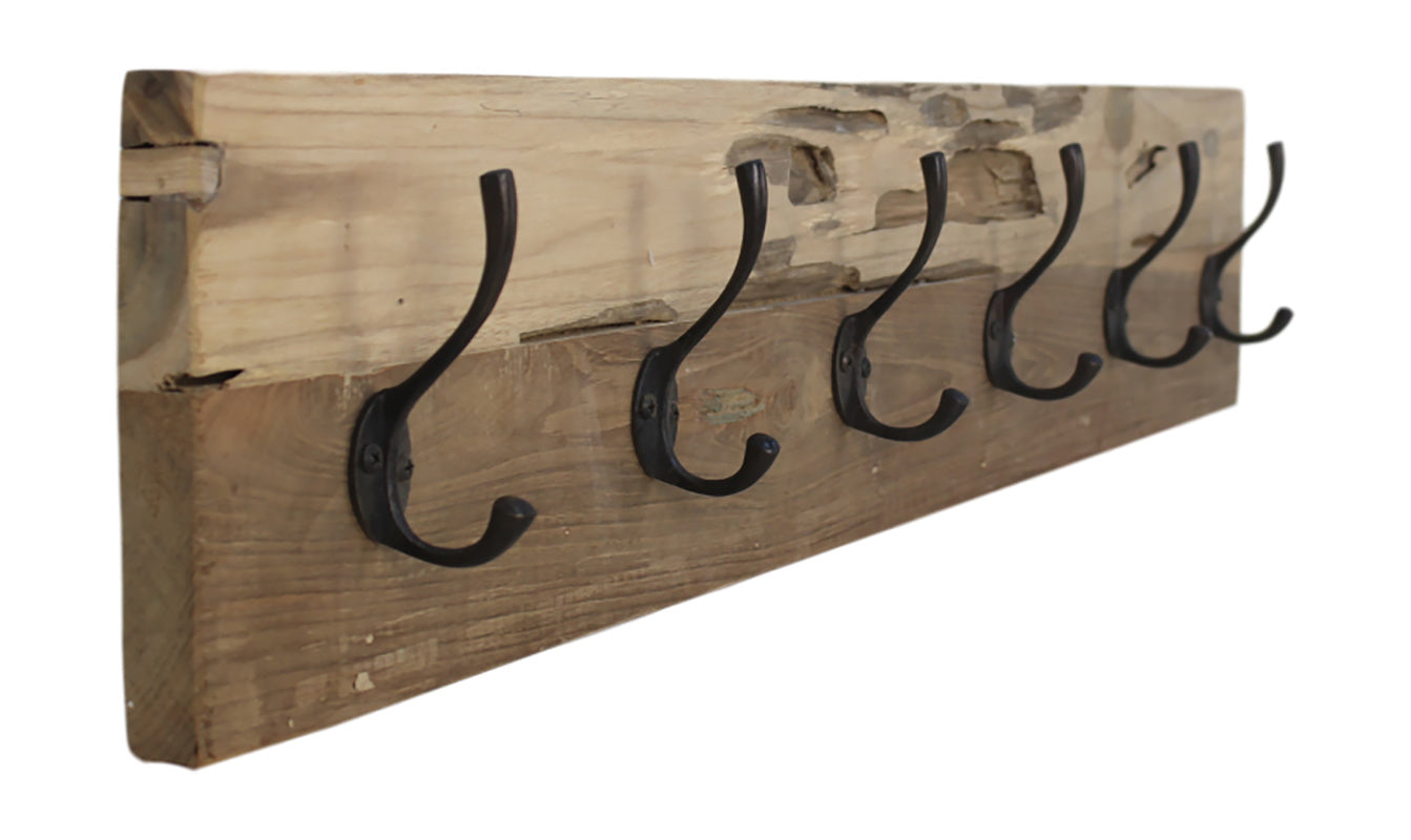 HSM Collection kapstok Railwood - 3.5 x 18  cm - hout