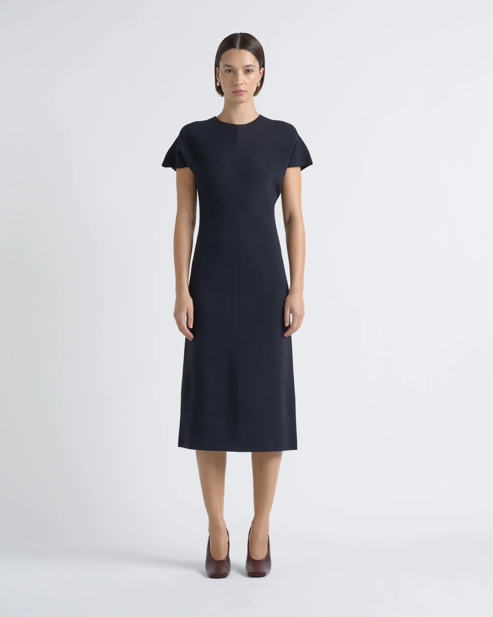 Drop Shoulder Milano Dress