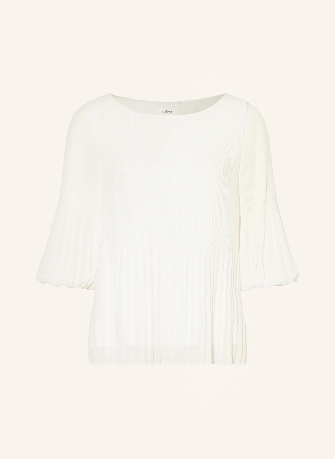 s.Oliver BLACK LABEL Blusenshirt mit Plissees