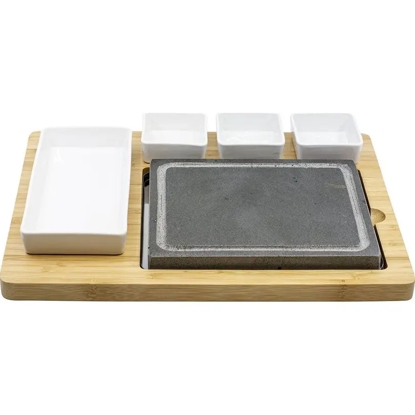 Grill 7-teilig Hot Stone Set Maxi