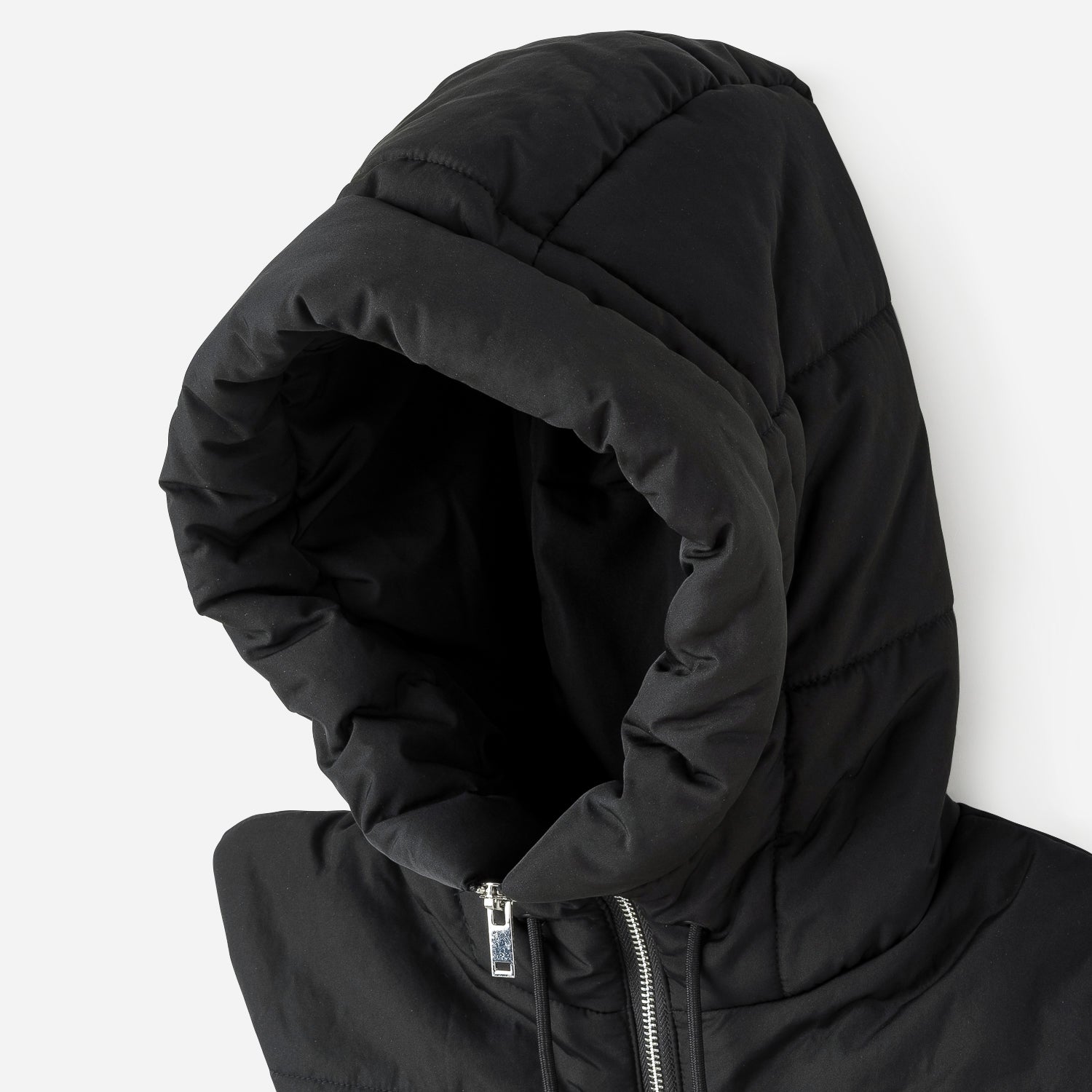Capuche TEXTO noire matelassé