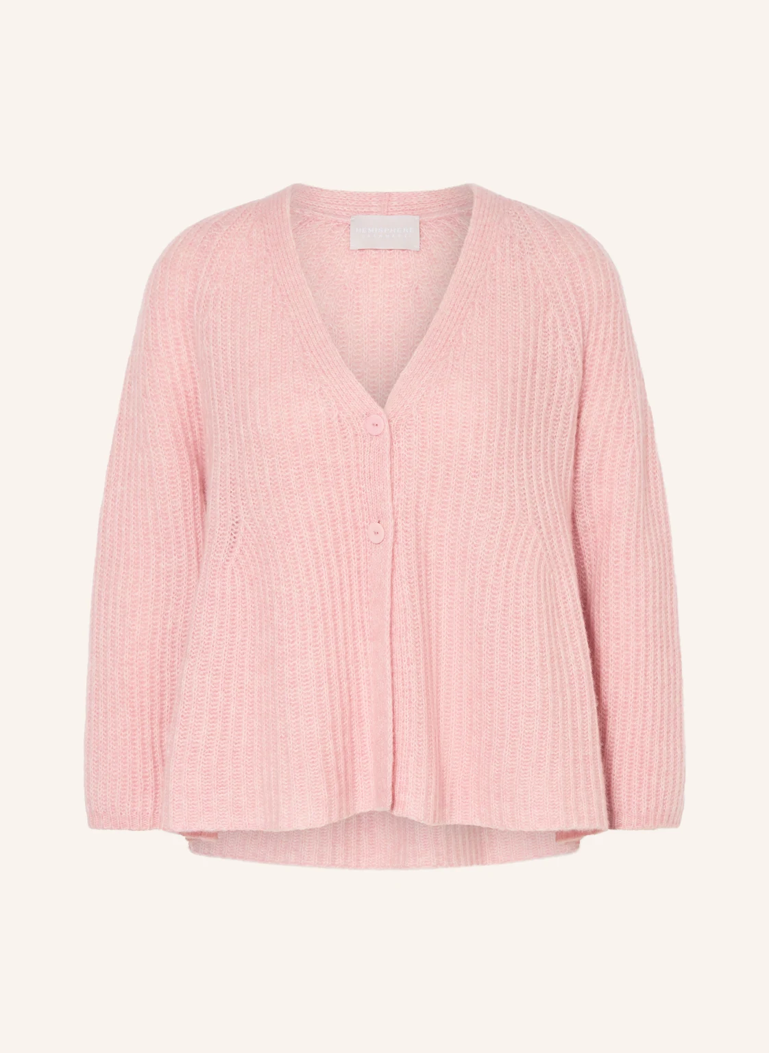 HEMISPHERE Strickjacke mit Cashmere