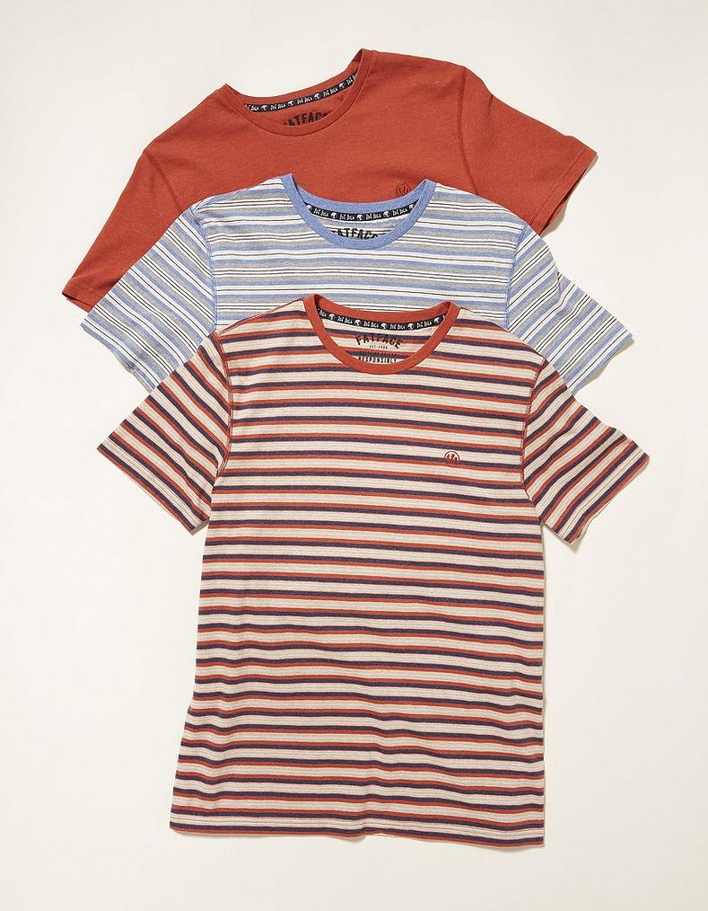 3 Pack Stripe T-Shirt
