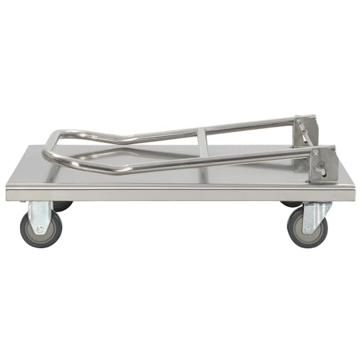 NNEVL Platform Wagon Silver 82x53x86 cm Stainless Steel