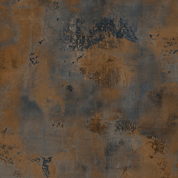 Papier peint à motif vinyle intissé GoodHome Fuch effet béton bleu marine