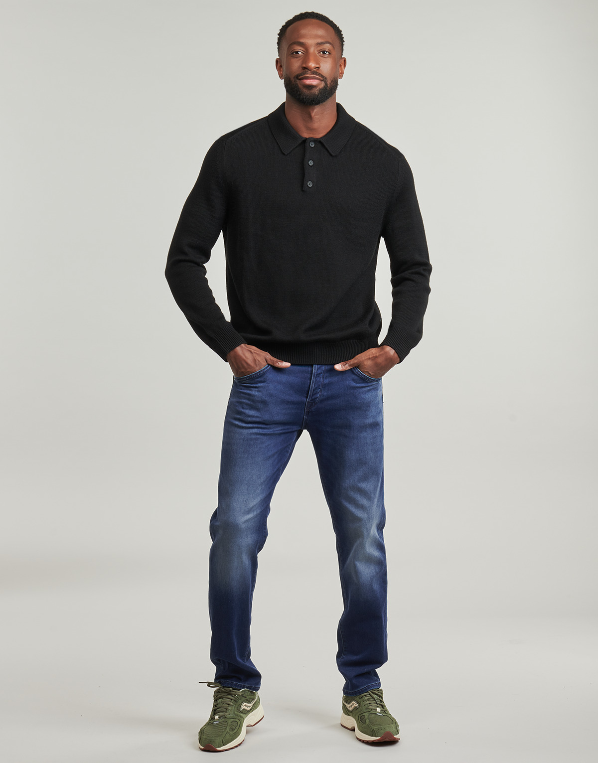 Jack & Jones - JJIMIKE JJFOX I.K. GE 424 - Blue / Dark