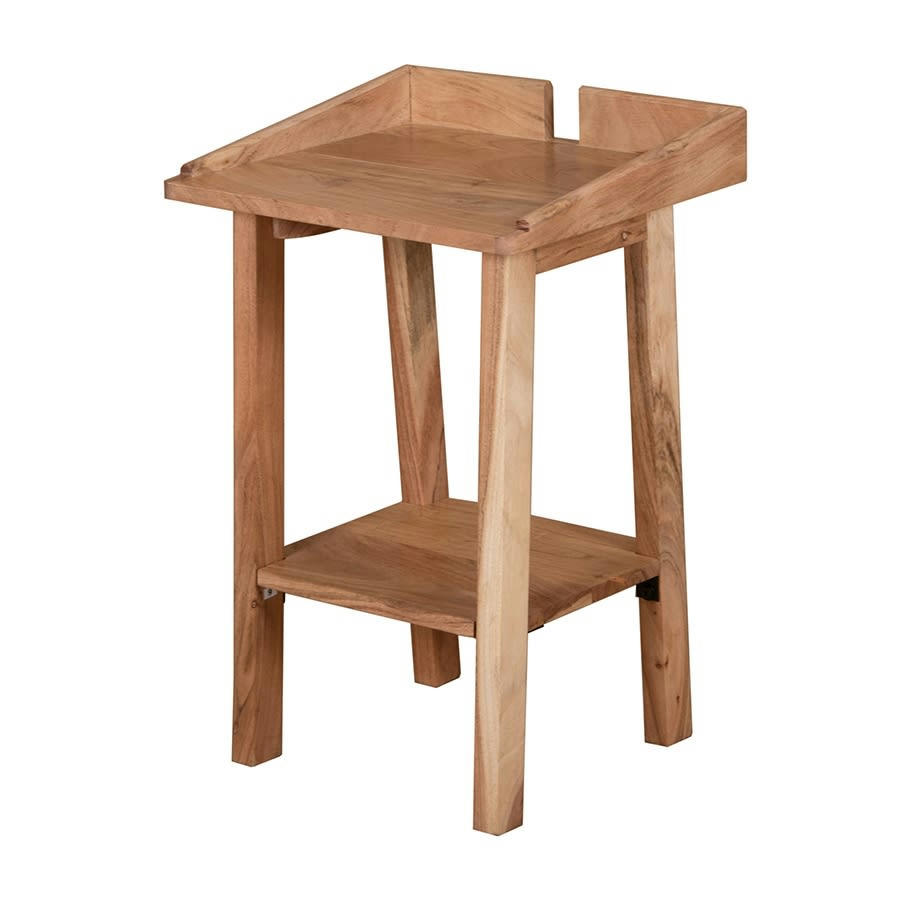 - Table basse en bois d'acacia