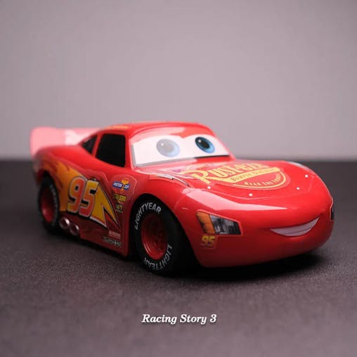 NNEOBA Lightning McQueen Remote Control Toy Car (Red)