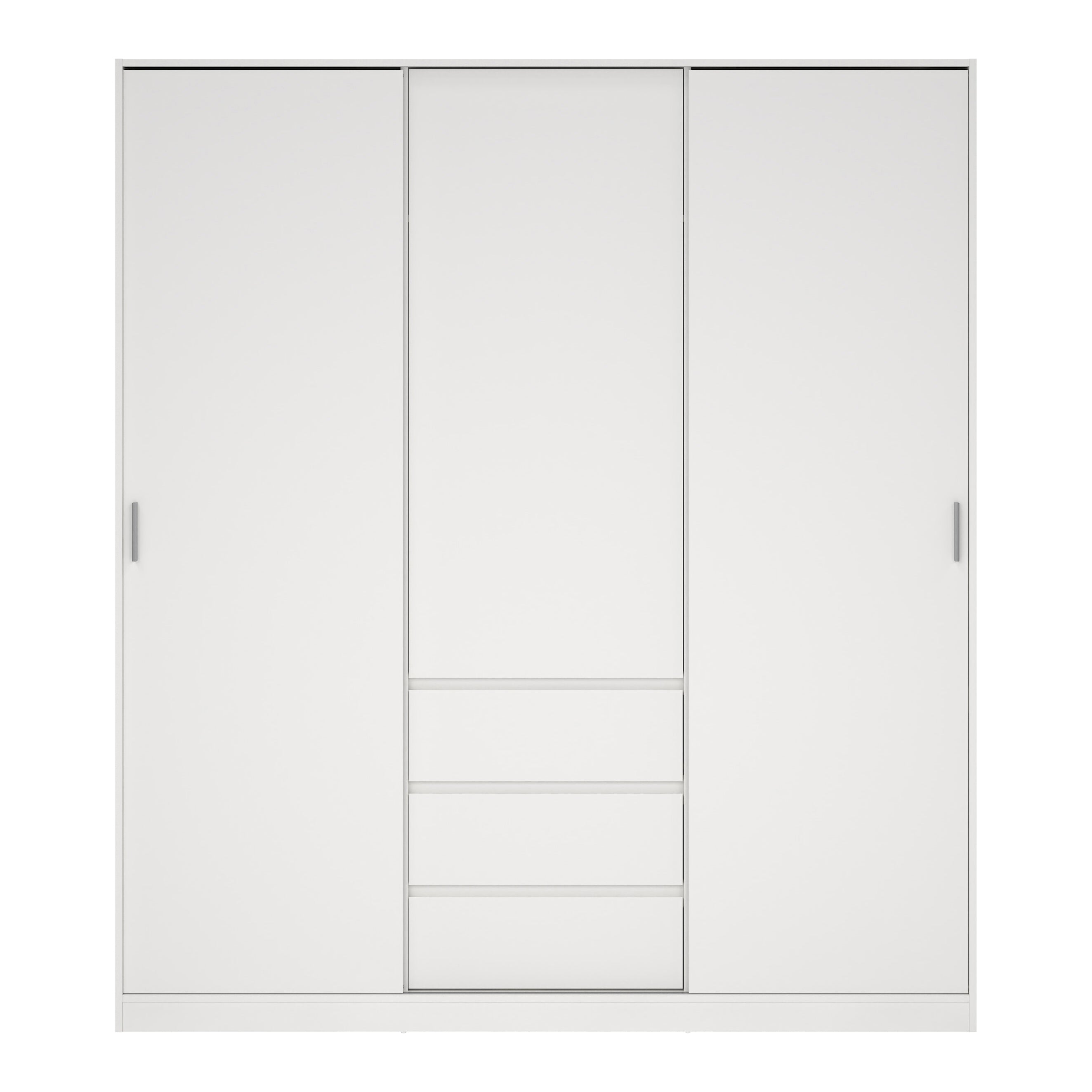 by fonQ basic Slide Kledingkast - B 177 cm - Wit