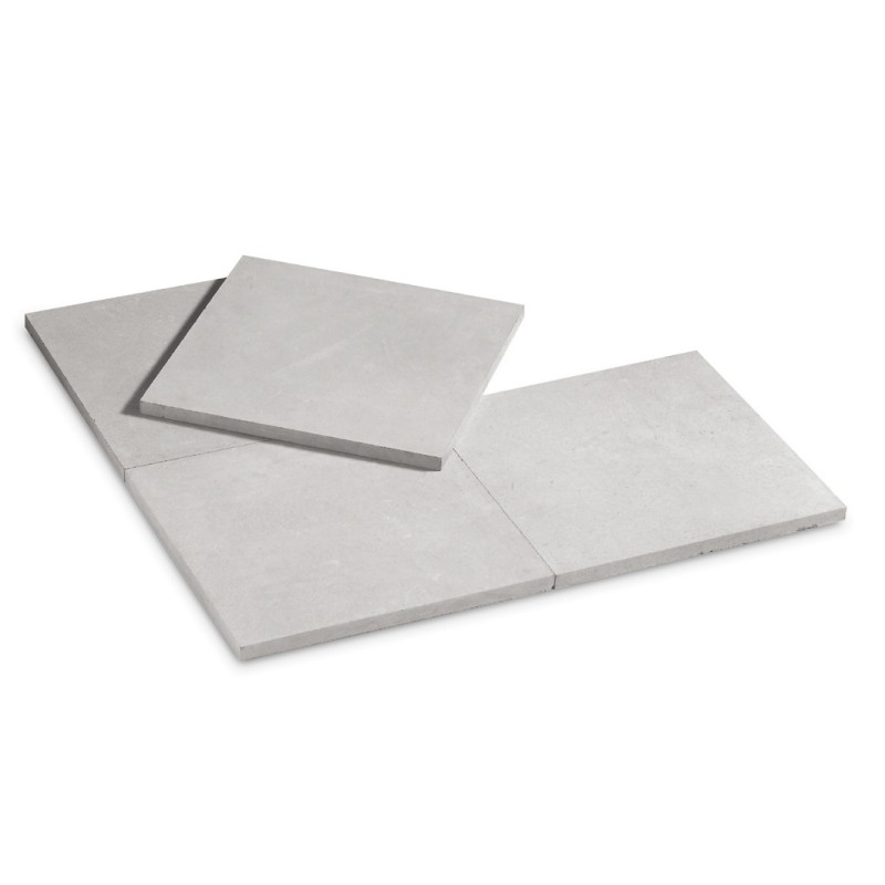 Pavé en béton tambouriné Bluestone Vietnam 15 x 15 x 2 cm COBO GARDEN
