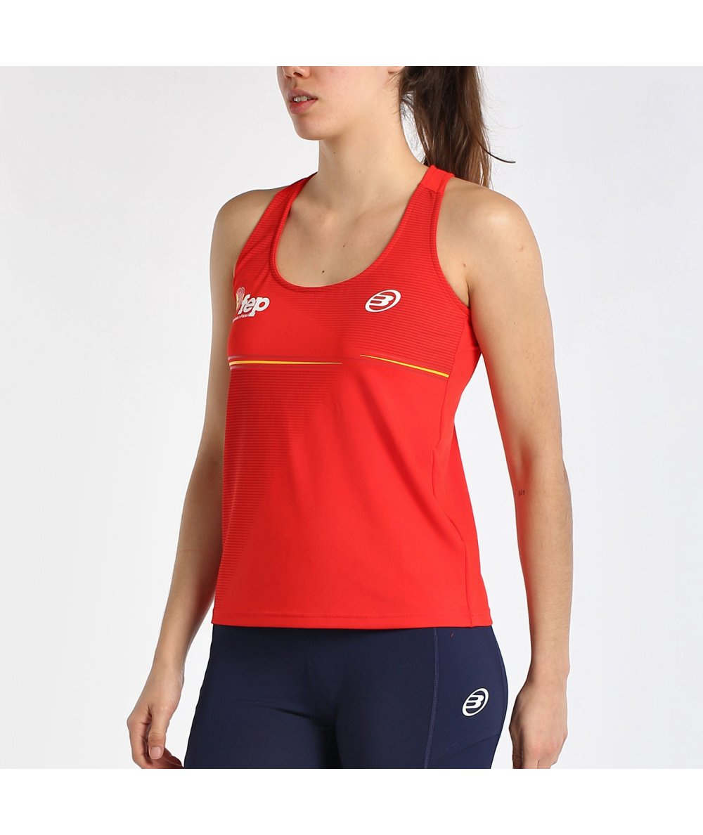 CAMISETA BULLPADEL FUNI ROJO
