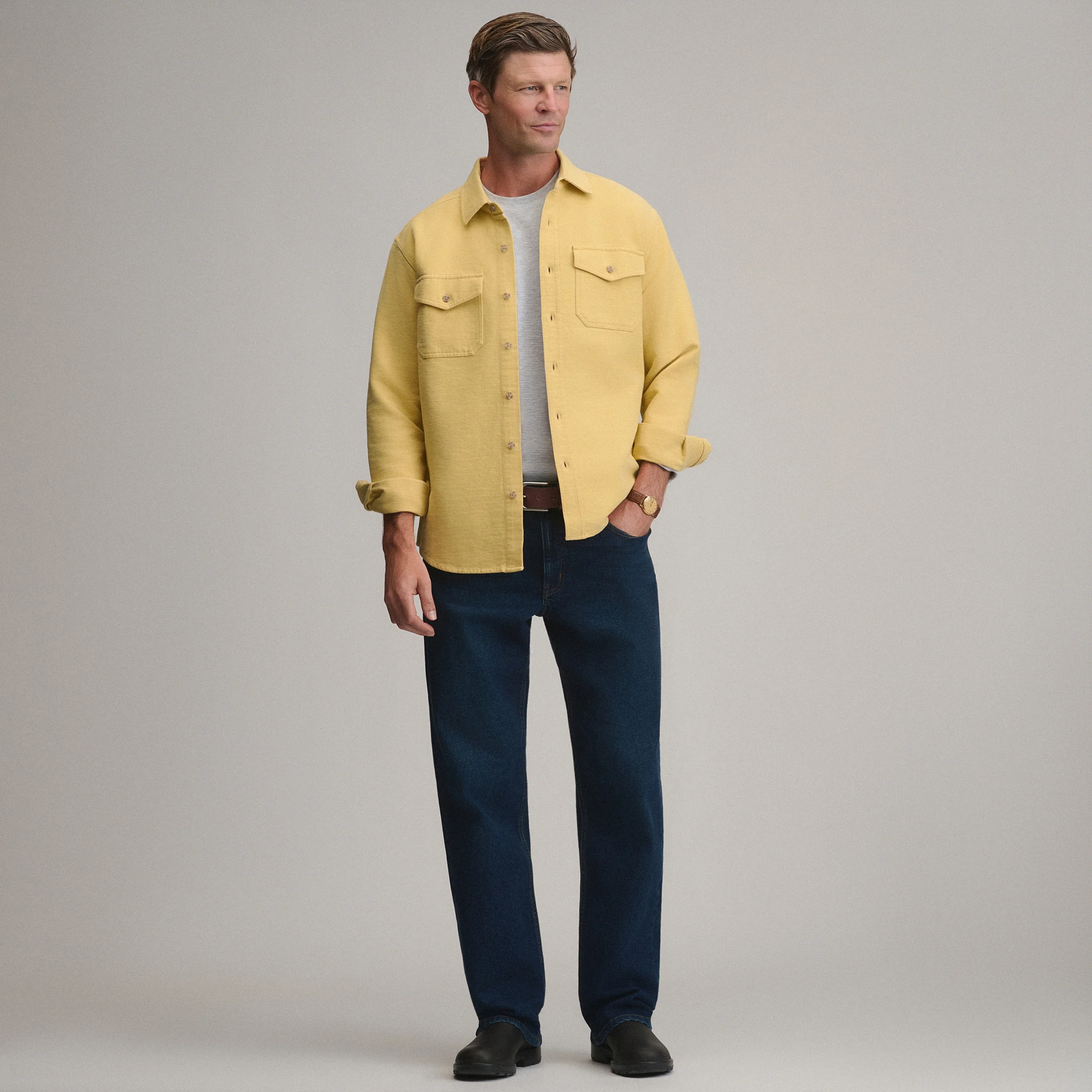 Men's Long-Sleeve Chamois Shirt