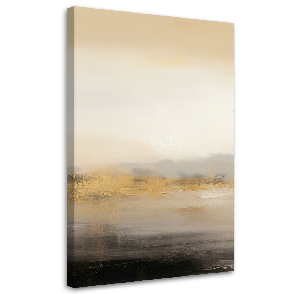 Feeby Obraz na płótnie, Abstrakcja Tekstura Loft Beżowy 40x60