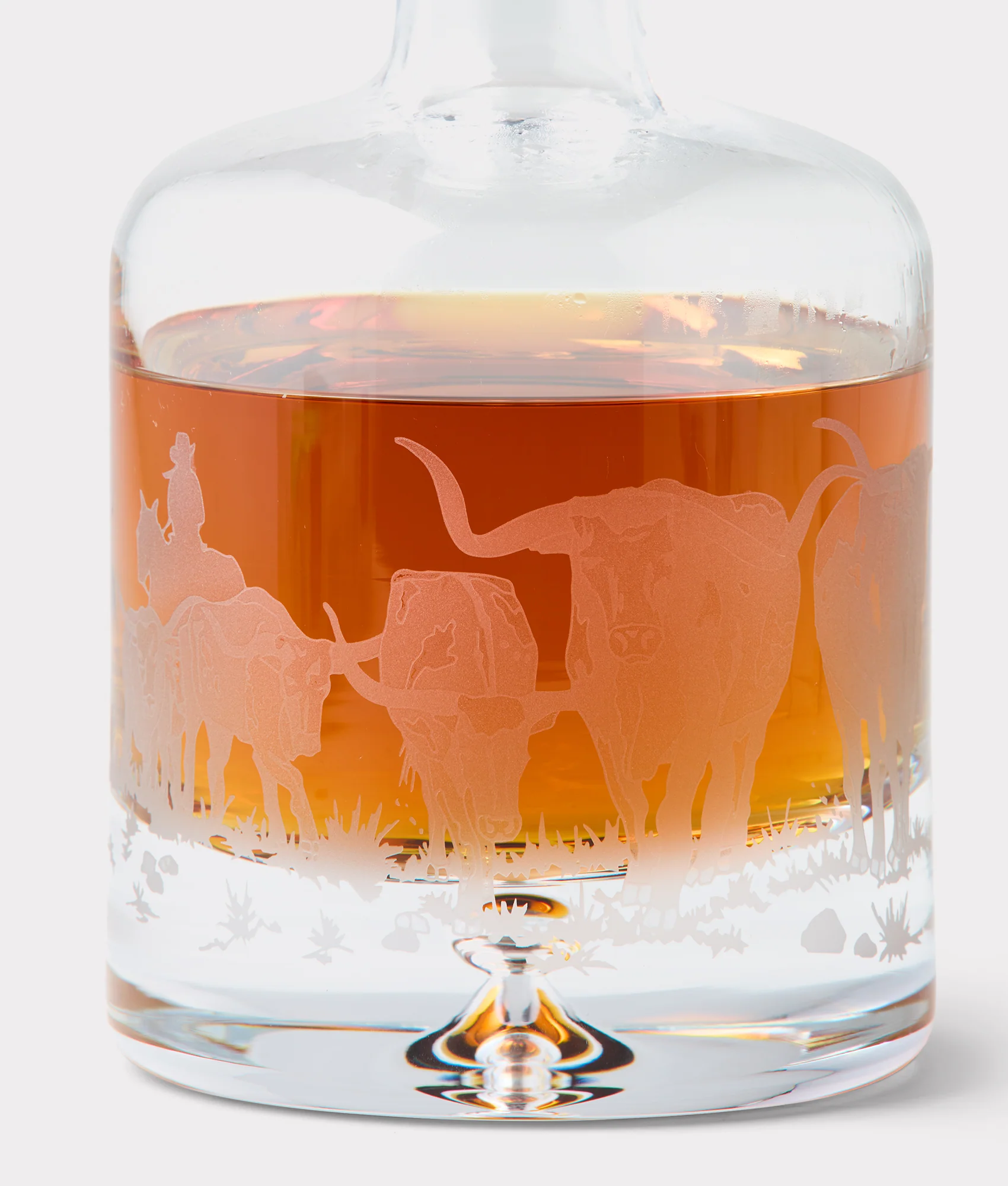 Stampede Decanter - Crystal
