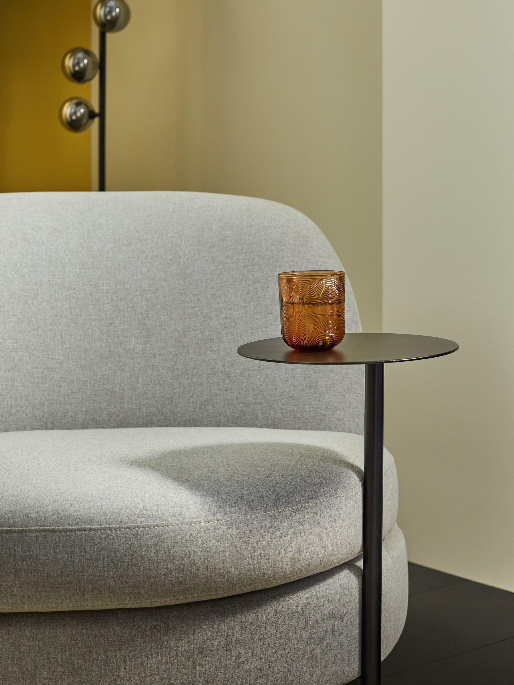 Mazie Accent Chair in Cool Grey