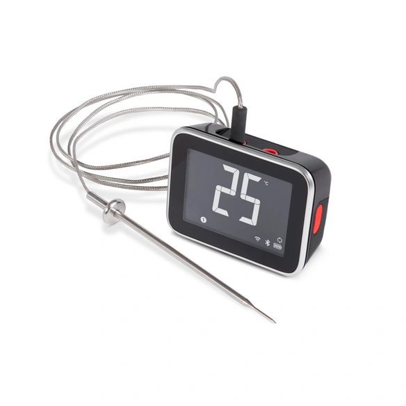 Grillthermometer, LxBxH: 9x7x4 cm, schwarz