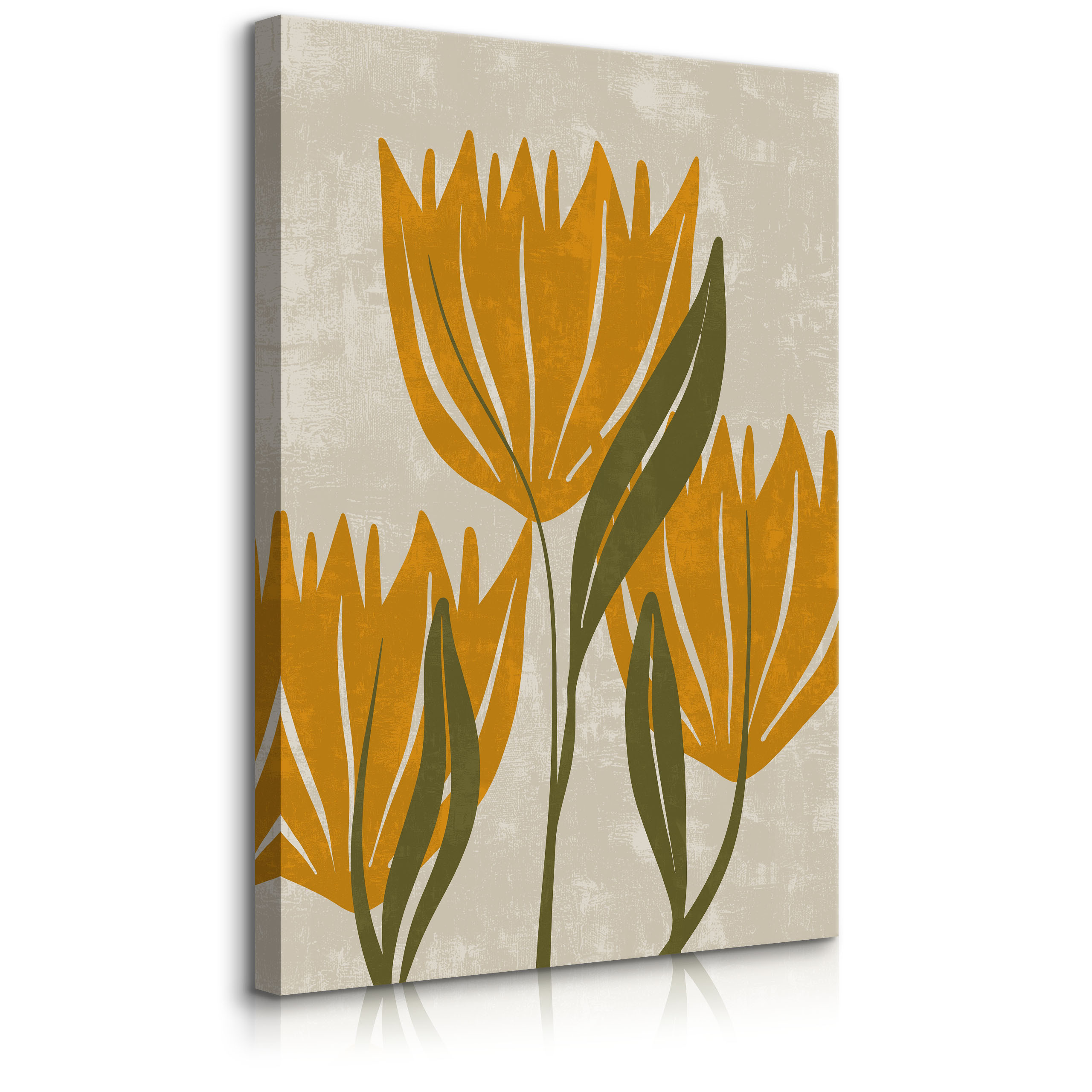 Obraz Pomarańczowe Tulipany Na Betonie 20x30cm