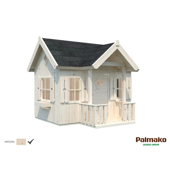 Spielhaus BxHxT: 233 x 219 x 157 cm, natur