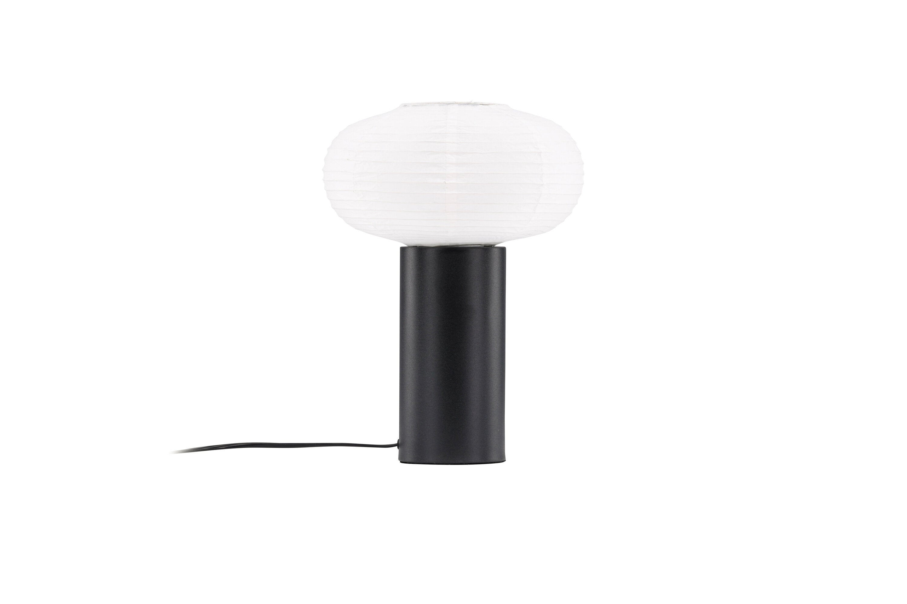Rebellenclub Tafellamp Len - zwart - Ø 10 cm