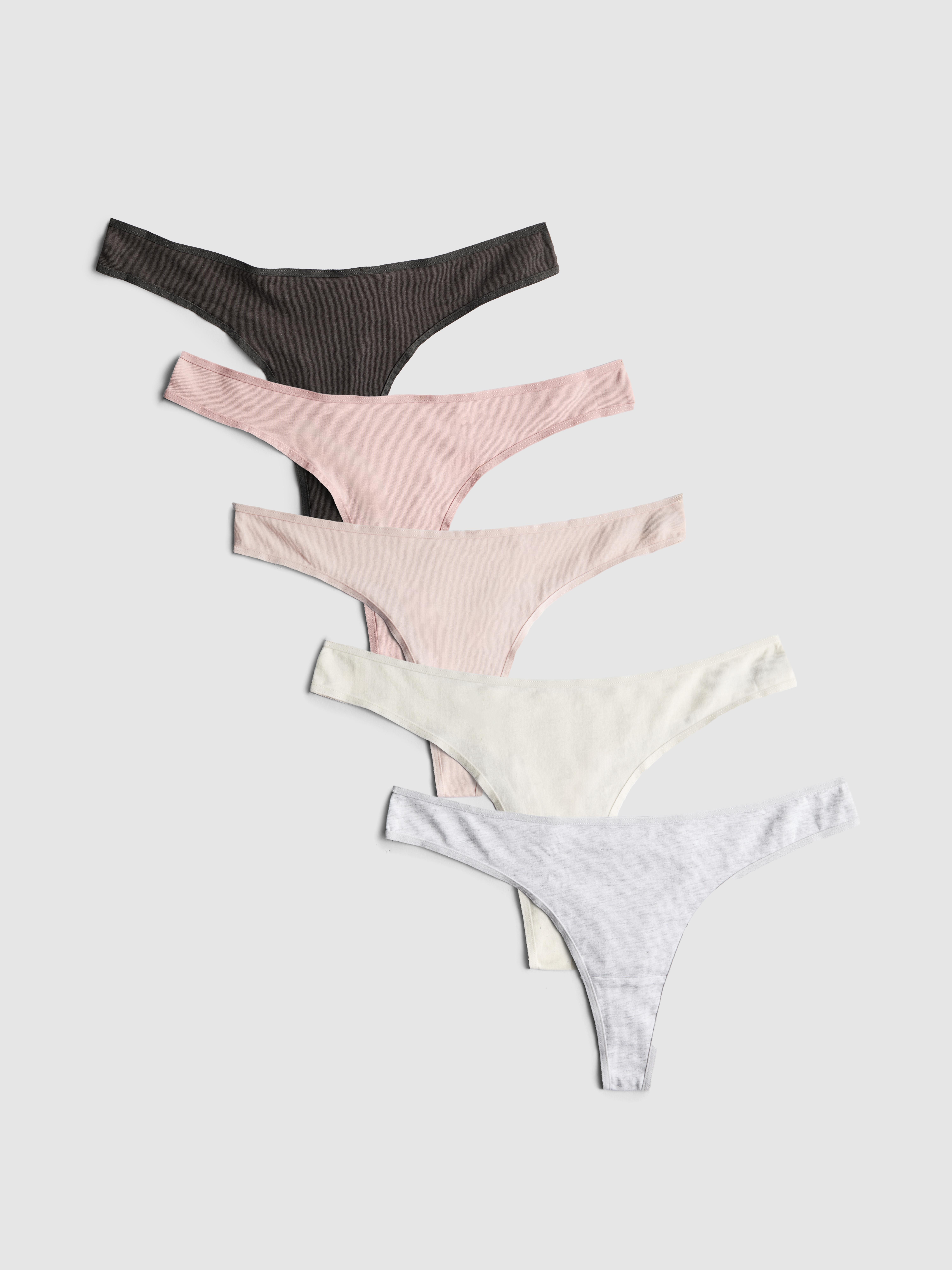 5-Pack Thongs