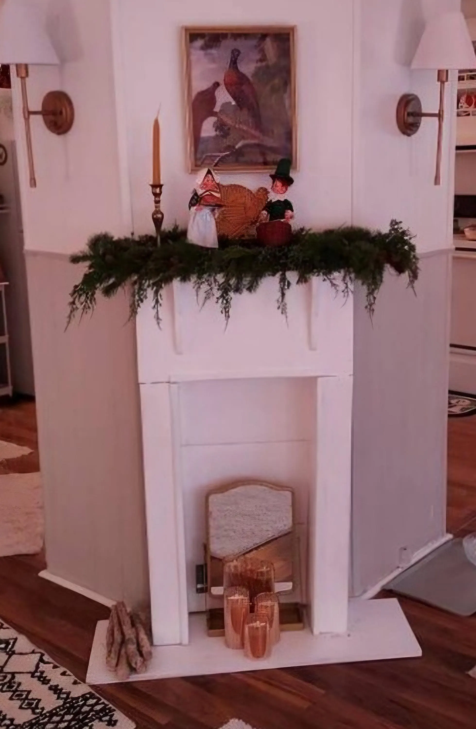 Faux Fireplace / Cottage Style