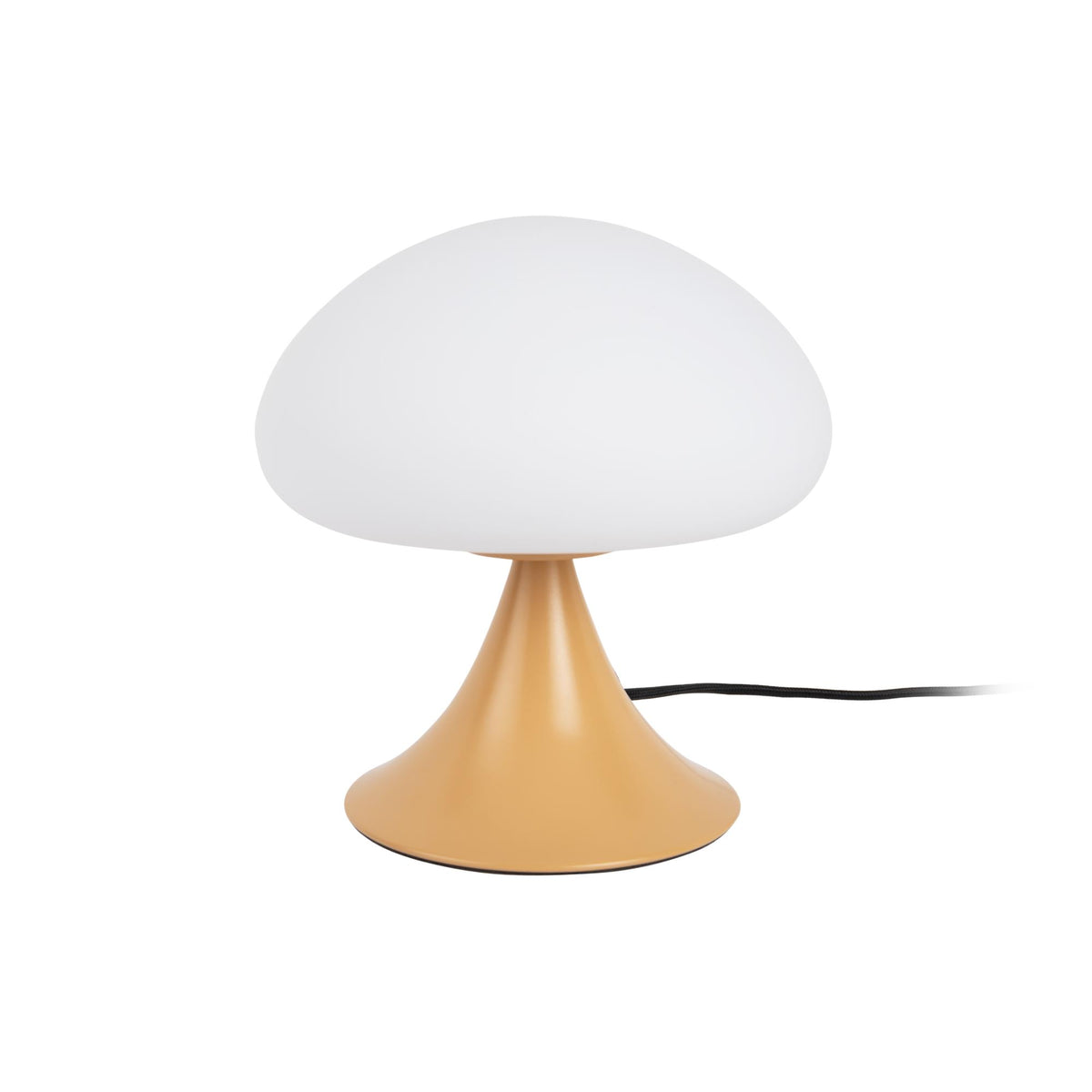 Leitmotiv tafellamp Hongo - geel - 20x20x21cm - Paddenstoellamp