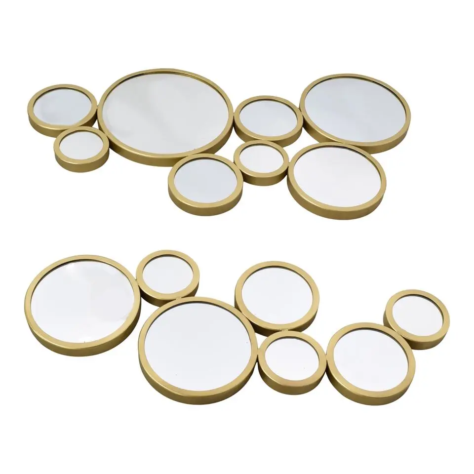 LOFT42 Bubbles Multi Spiegel - Metaal - Goud