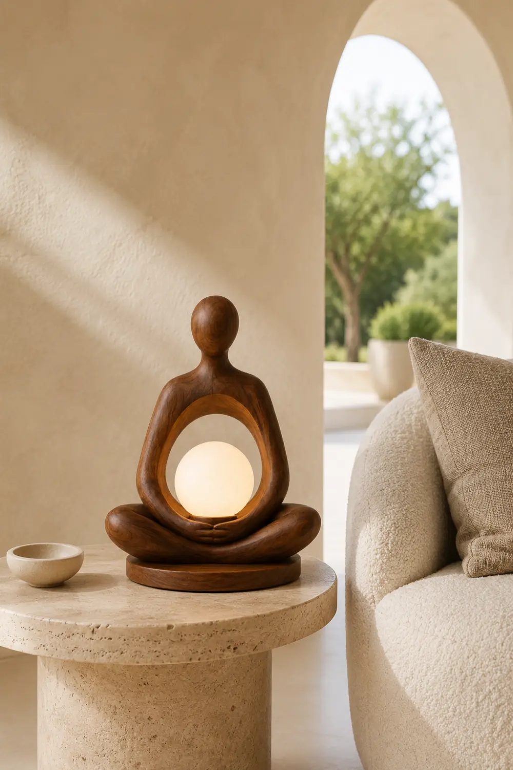 Wooden Art Lamp #WL131
