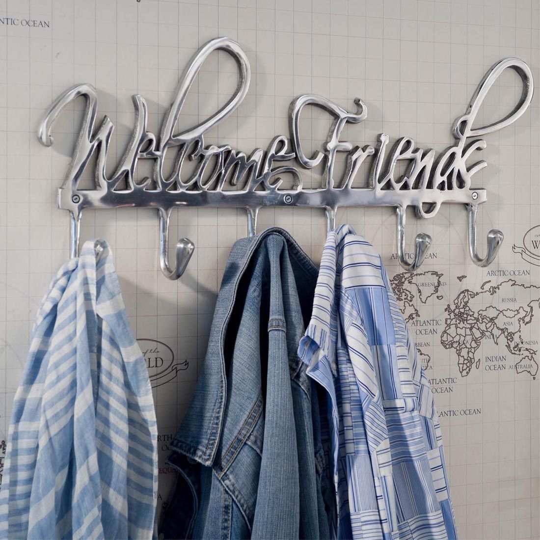 Wieszak Coatrack Welcome Friends