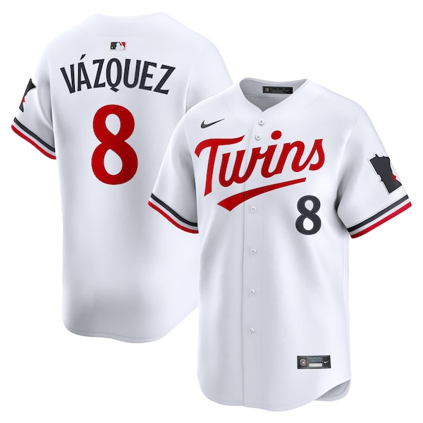 Christian Vázquez Minnesota Twins Nike Home Limited Jersey - White