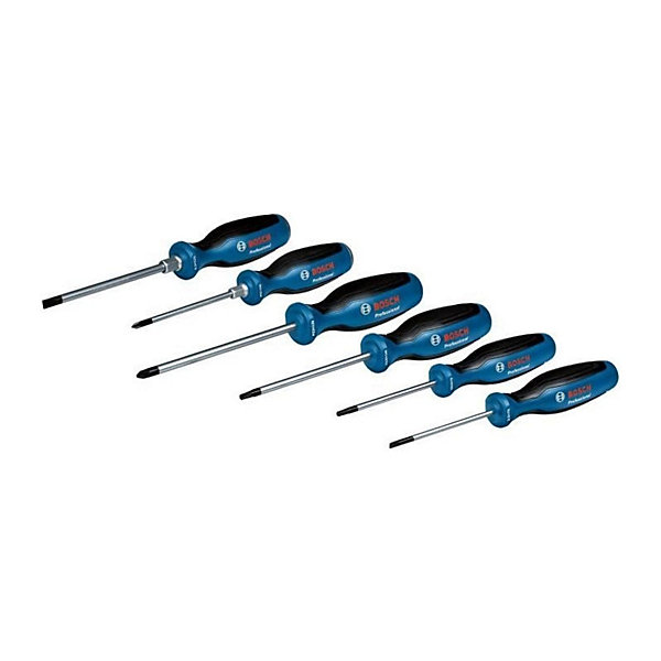 13pcs Mixed Set   Screwdriver Set 6pcs - Bosch - 0615990n2r