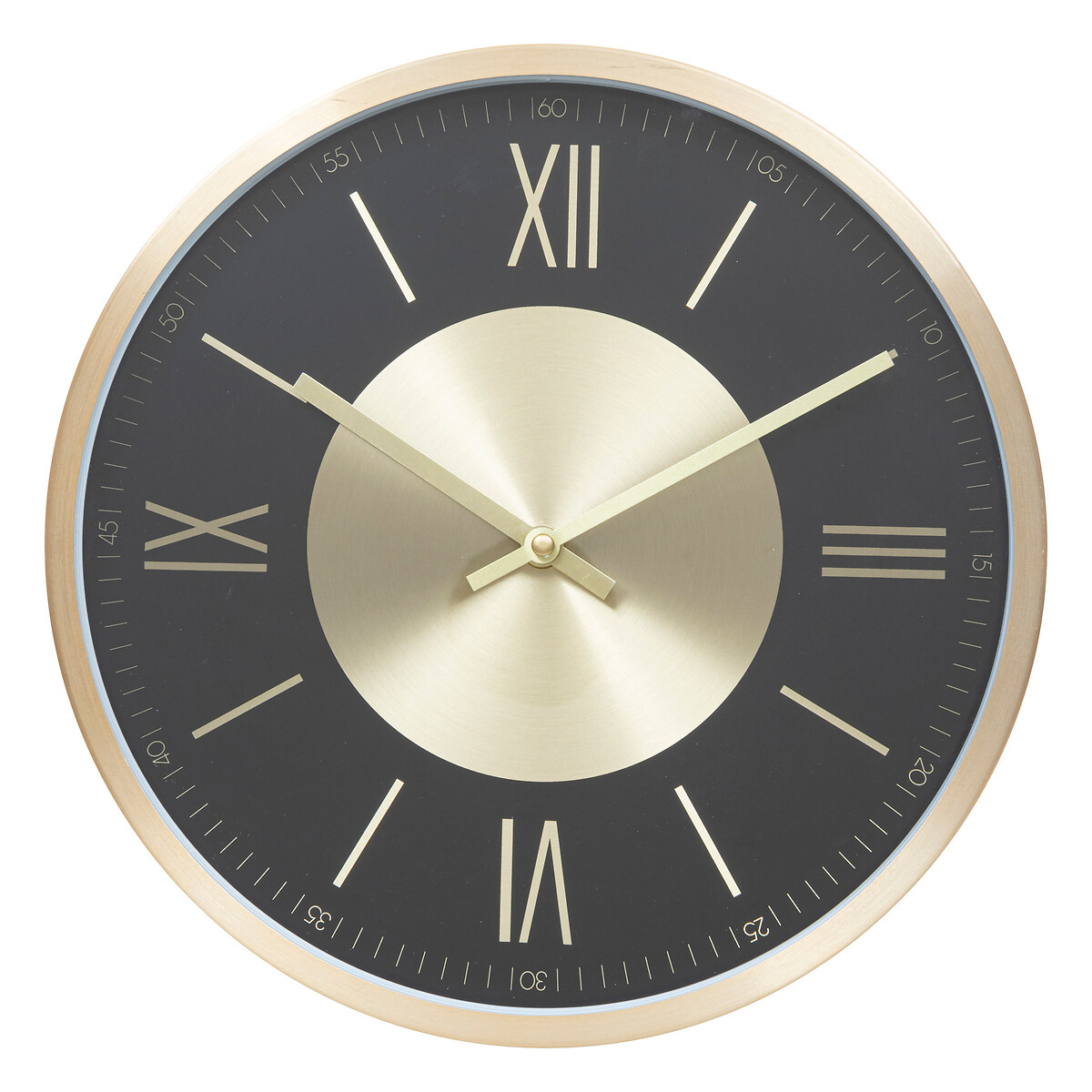 Clock"Ariana" Metal, golden, d.30,4 cm